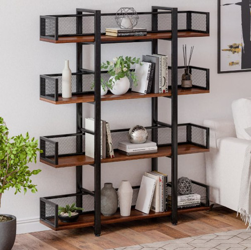 شلف ایستاده چوب فلز مدل سوشیان